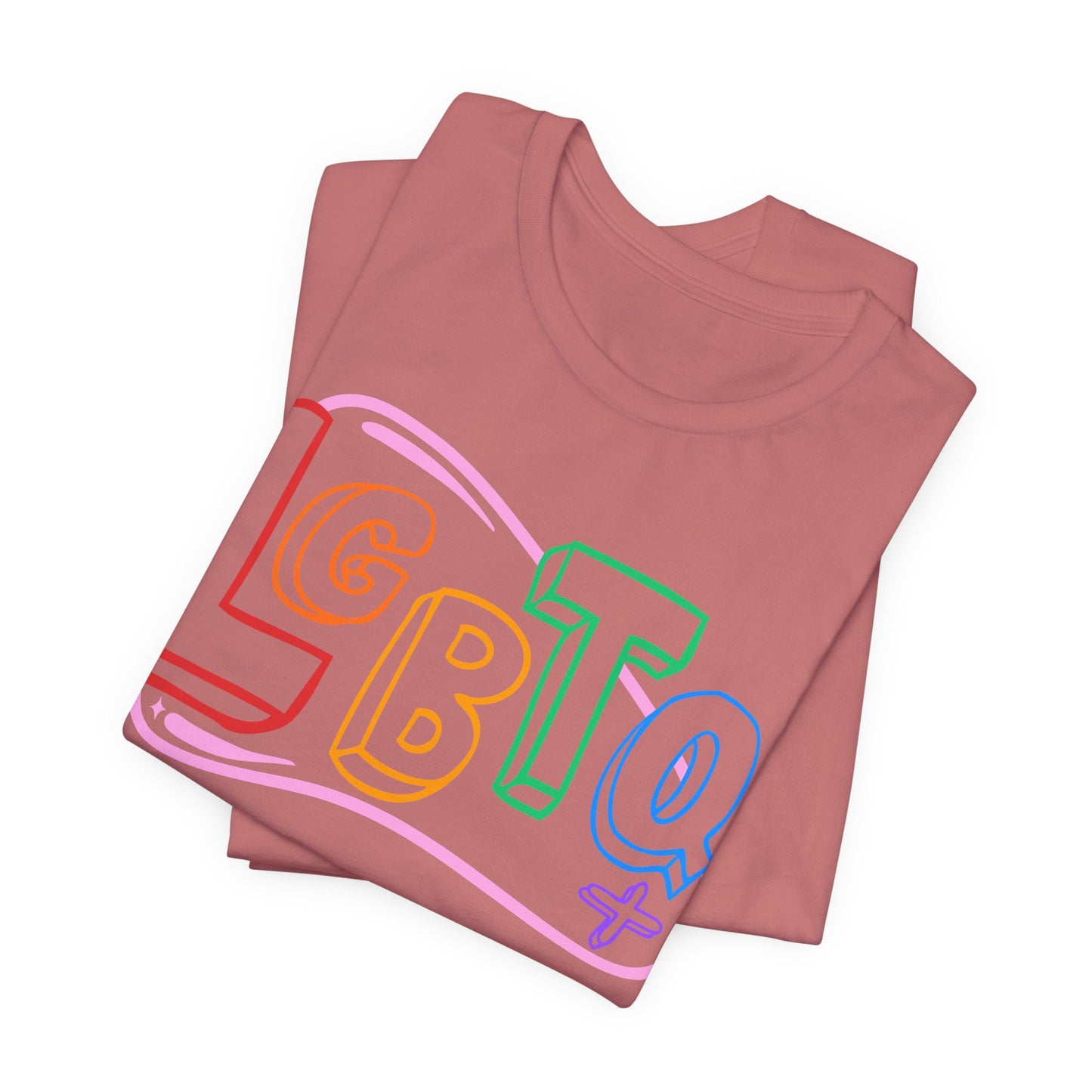 LGBTQ Tee – Vintage-Inspired Graphic T-Shirt