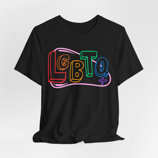 LGBTQ Tee – Vintage-Inspired Graphic T-Shirt